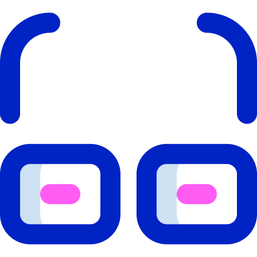 Glasses Super Basic Orbit Color icon