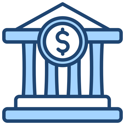 bank Generic Blue icon