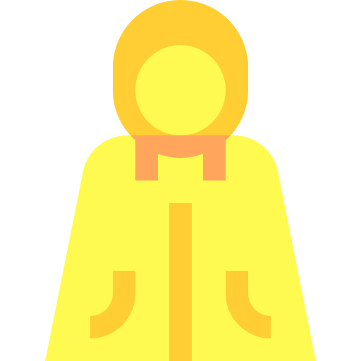 Raincoat Basic Sheer Flat icon