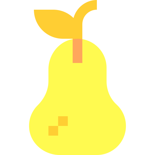 Pear Basic Sheer Flat icon