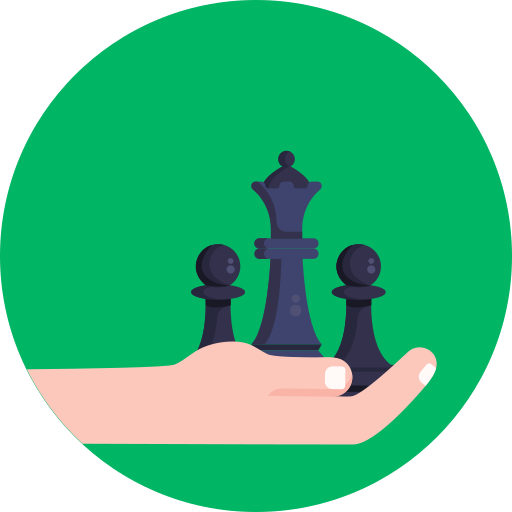 piezas de ajedrez Generic Circular icono