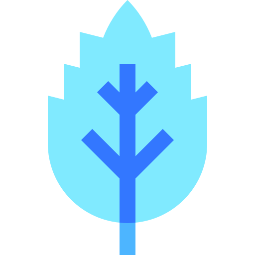 Leaf Basic Sheer Flat icon