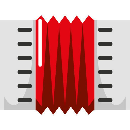Accordion Generic Flat icon