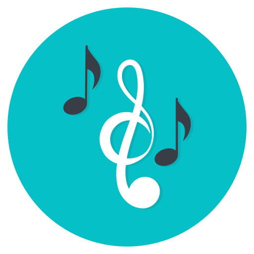 Music note Generic Circular icon