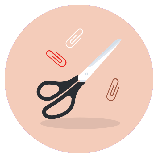 Scissors Generic Circular icon
