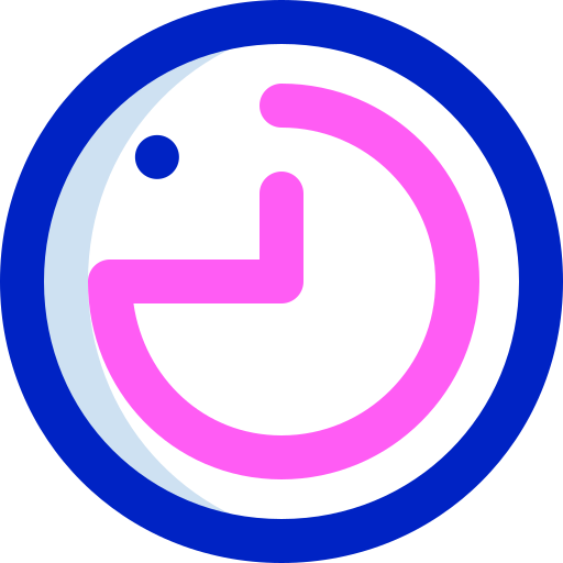 trzy kwarty Super Basic Orbit Color ikona