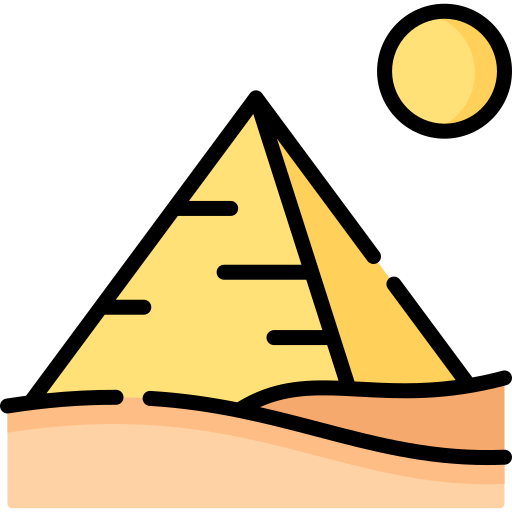pirâmide Special Lineal color Ícone