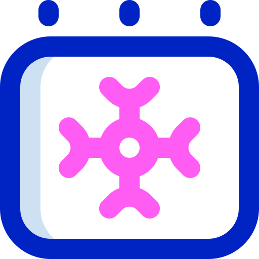winter Super Basic Orbit Color icoon