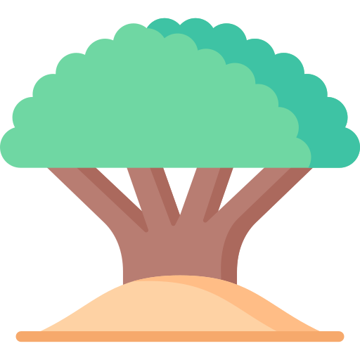 소코트라 나무 Special Flat icon