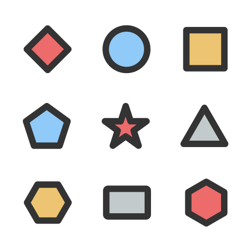 variedad Generic Outline Color icono
