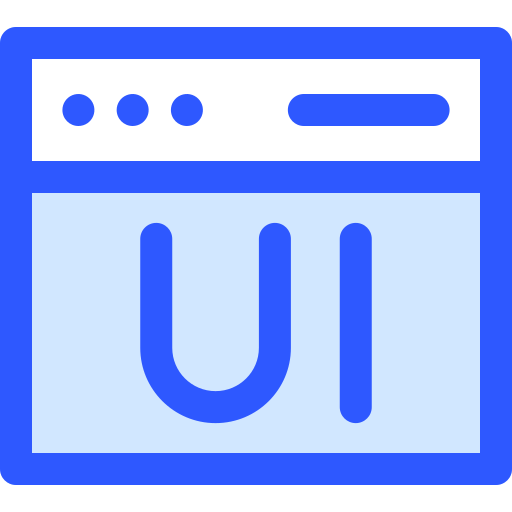 사용자 인터페이스 Generic Blue icon