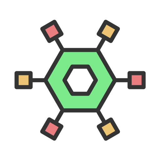estructura Generic Outline Color icono