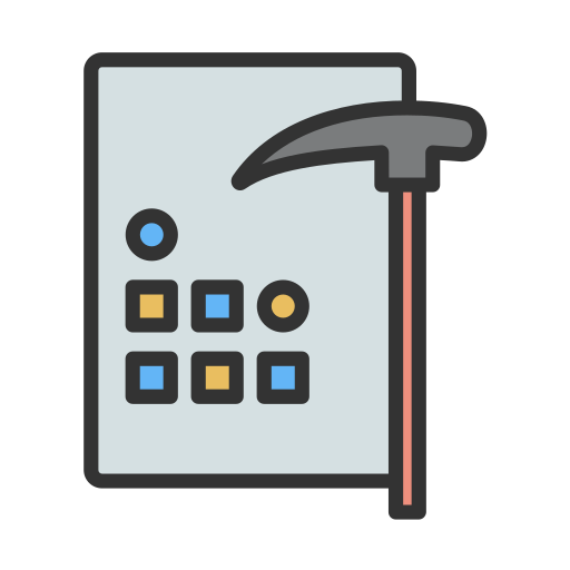 データマイニング Generic Outline Color icon