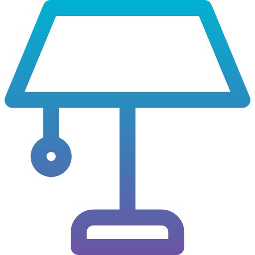 lampka biurkowa Generic Gradient ikona