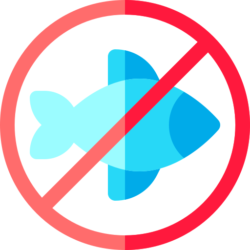 魚がいない Basic Rounded Flat icon