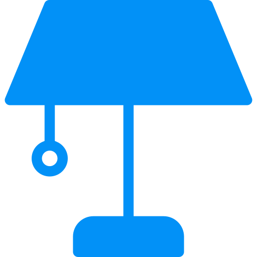 schreibtischlampe Generic Flat icon