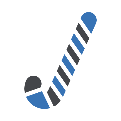 palo de hockey Generic Blue icono
