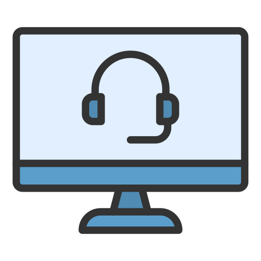 Online support Generic Outline Color icon