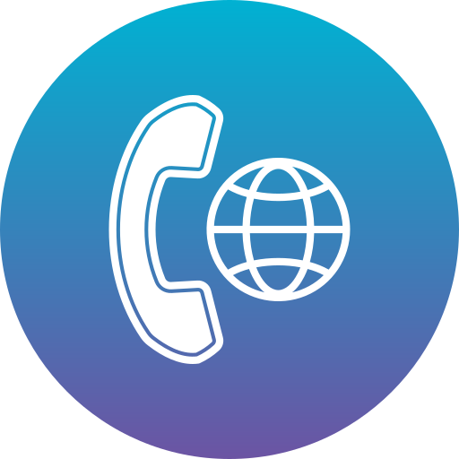 国際電話 Generic Flat Gradient icon