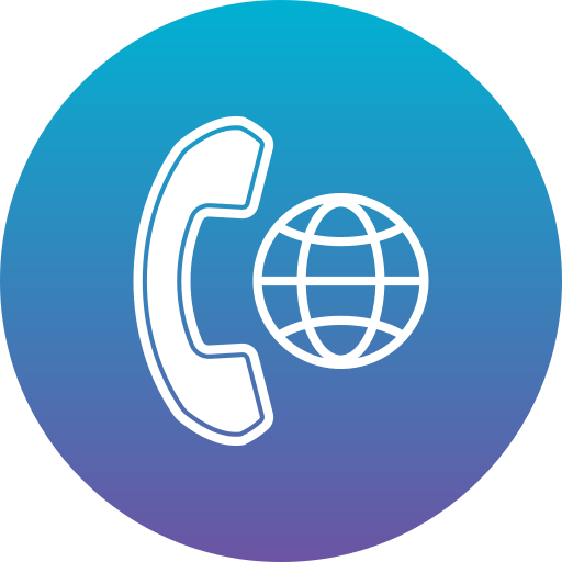 International call Generic Flat Gradient icon