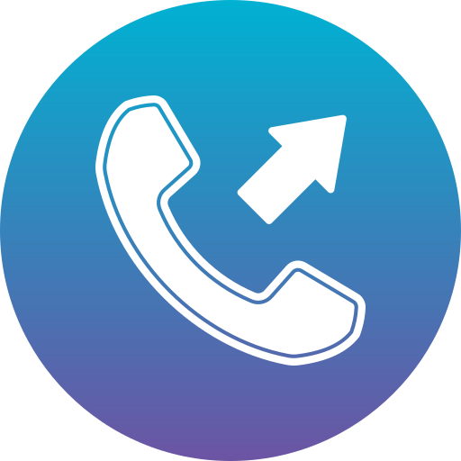 Outcoming call Generic Flat Gradient icon