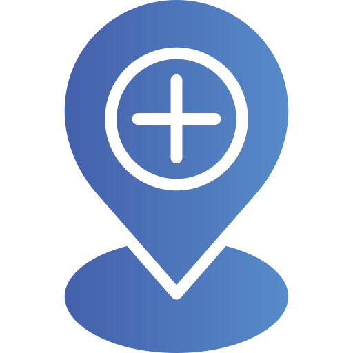 Add location Generic Flat Gradient icon