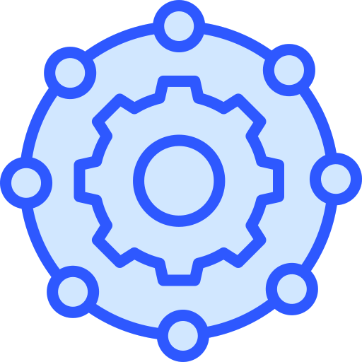 프로세스 Generic Blue icon