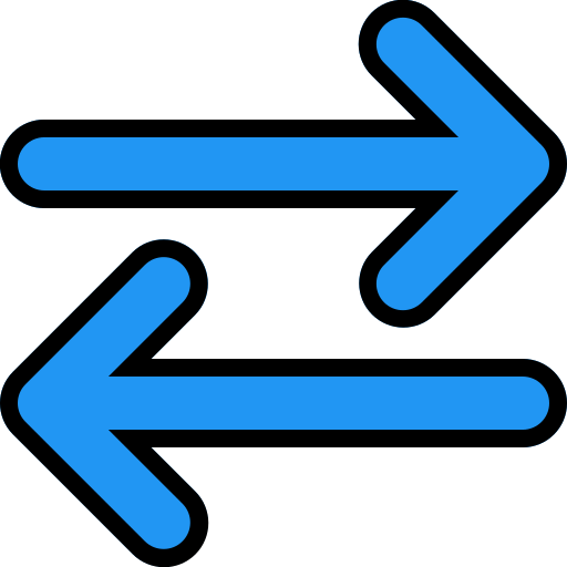 intercambio Generic Outline Color icono