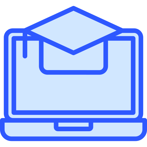 e-learning Generic Blue Icône