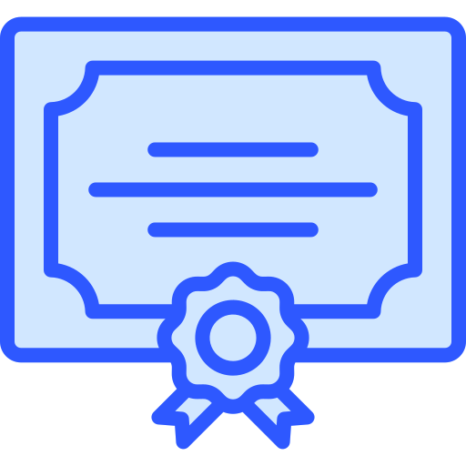 certificat Generic Blue Icône