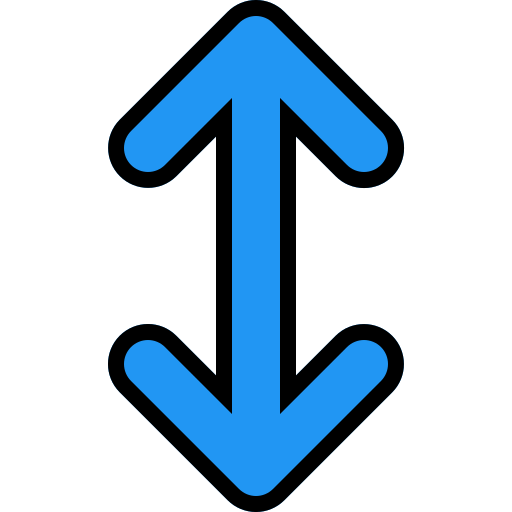 podwójna strzała Generic Outline Color ikona