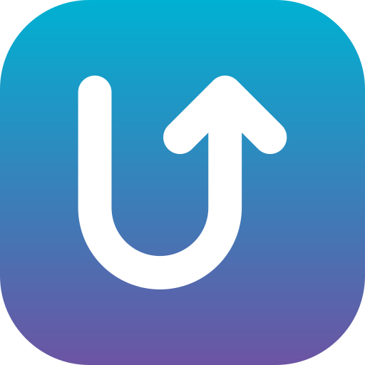 uターン Generic Flat Gradient icon