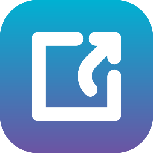 Export Generic Flat Gradient icon