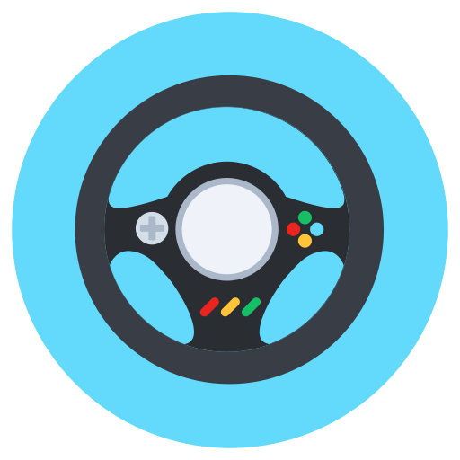 Steering wheel Generic Circular icon