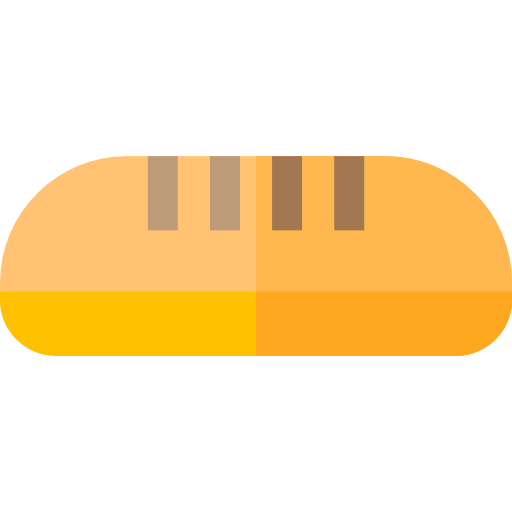 Bread Basic Straight Flat icon