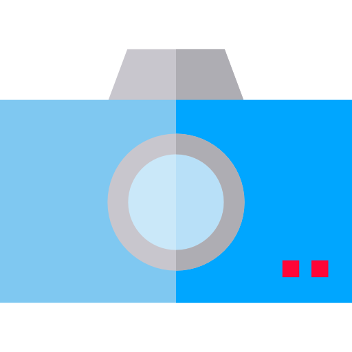 カメラ Basic Straight Flat icon