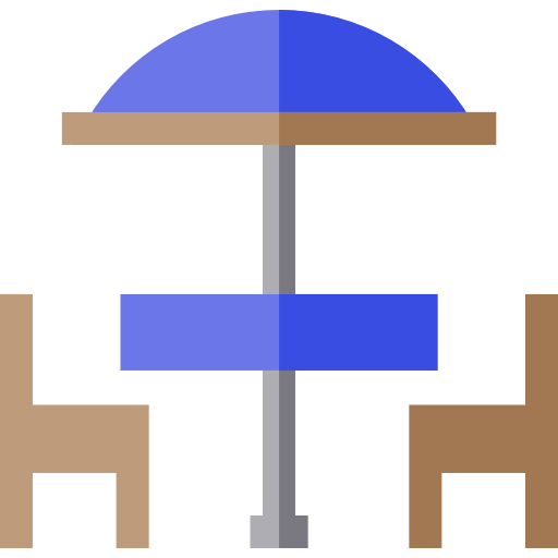 カフェ Basic Straight Flat icon