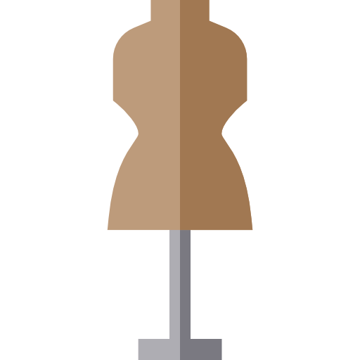 mannequin Basic Straight Flat Icône