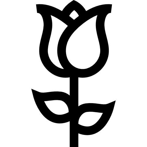 薔薇 Basic Straight Lineal icon