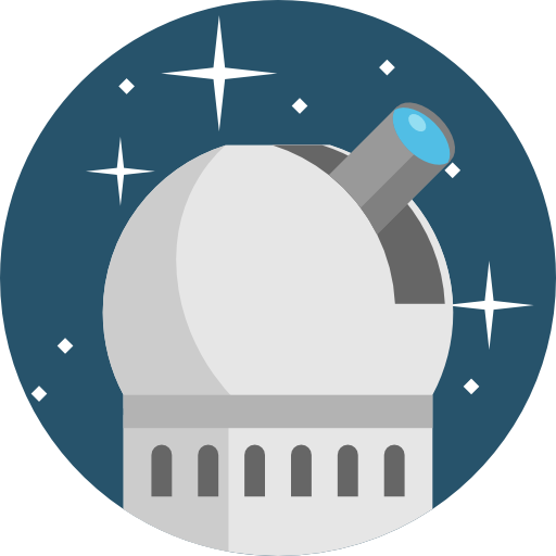 observatorium Detailed Flat Circular Flat icon