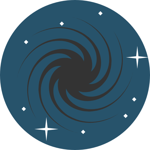 Черная дыра Detailed Flat Circular Flat иконка