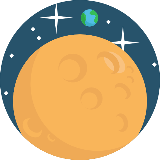 mond Detailed Flat Circular Flat icon