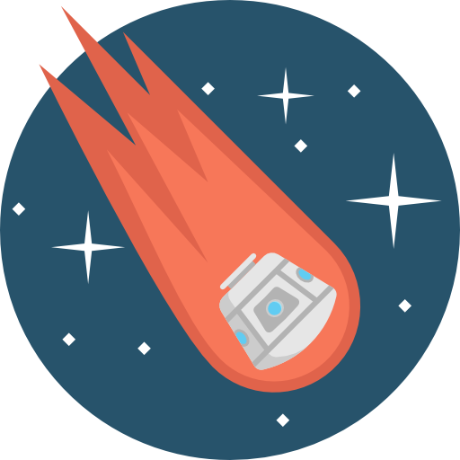 ruimtecapsule Detailed Flat Circular Flat icoon