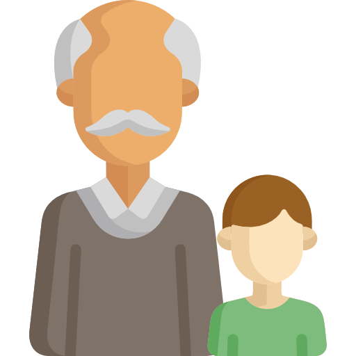 Grandfather Special Flat icon