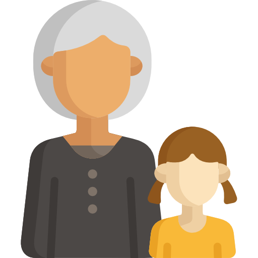 Grandmother Special Flat icon