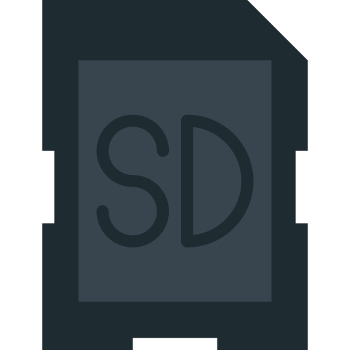 sd card Basic Miscellany Flat иконка