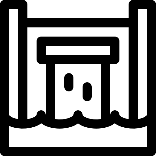 wasserkraft Basic Rounded Lineal icon
