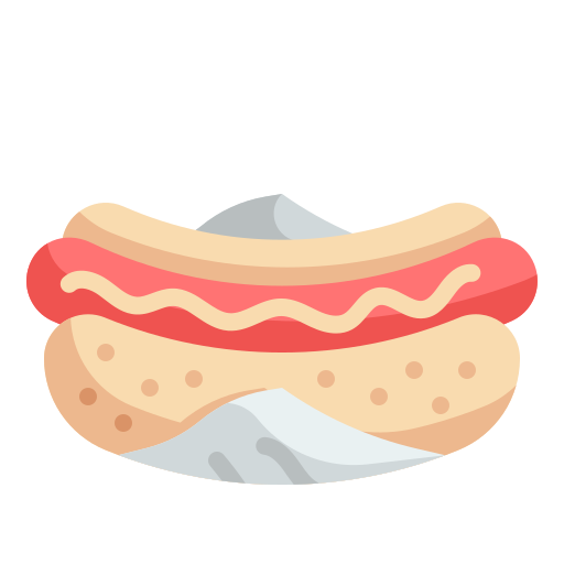 Hotdog Wanicon Flat icon