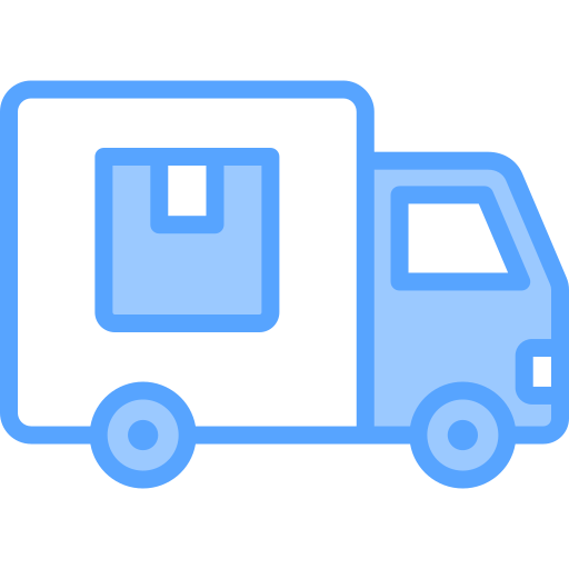 Delivery truck Generic Blue icon