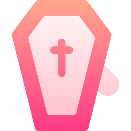 Coffin Basic Gradient Gradient icon